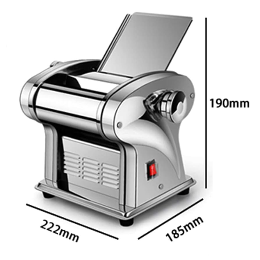 Amazon | YJINGRUI 製麺機 電動麺プレス機 ステンレス製 ナイフ